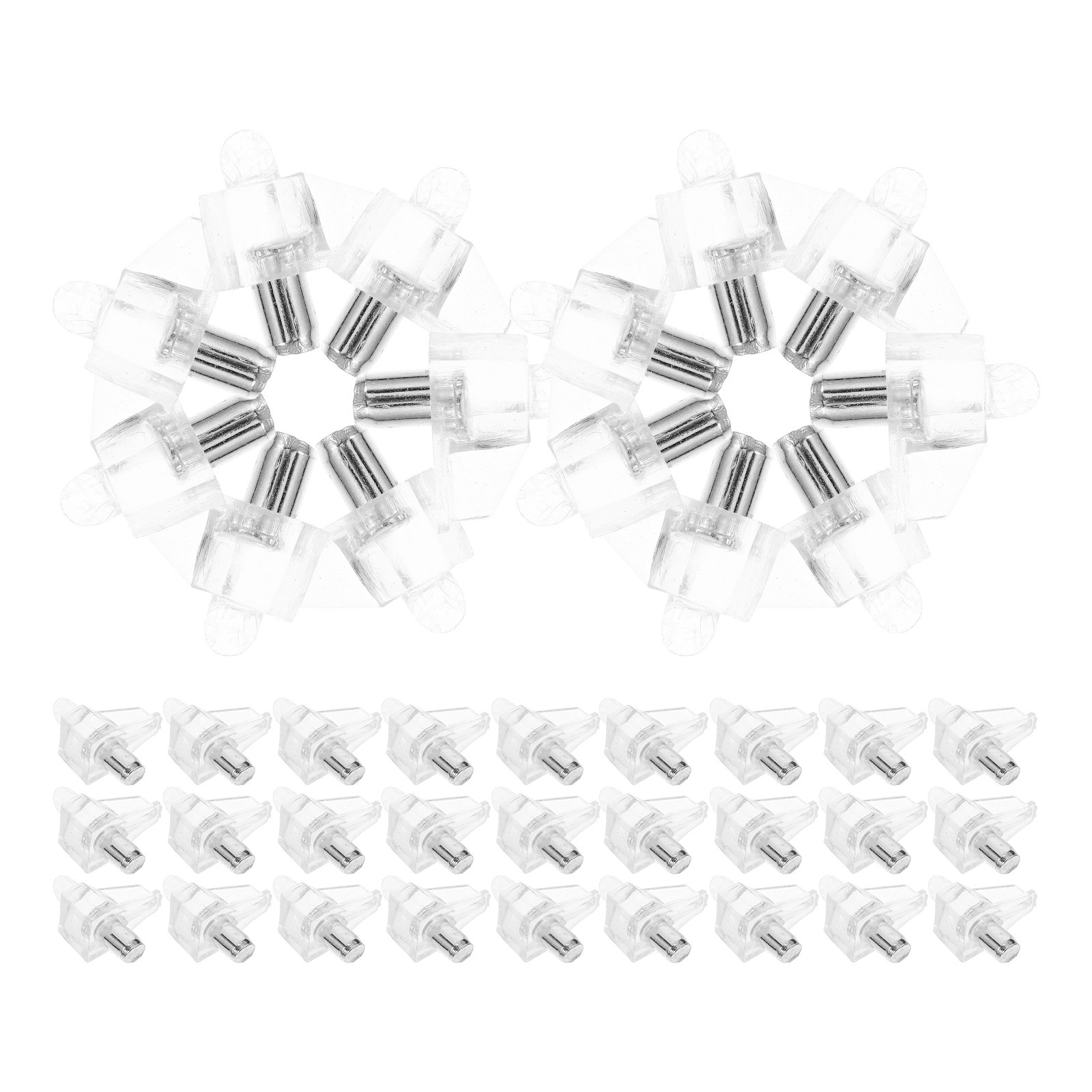 Shelf Peg Support - 100pcs Shelf Support Pegs Clear Board