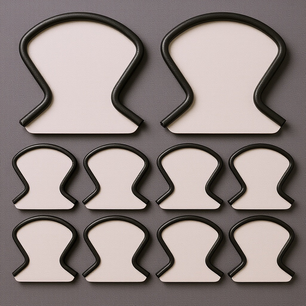 Furniture Hardware Supply - 10Pcs Car Window Handle Retaining Clips