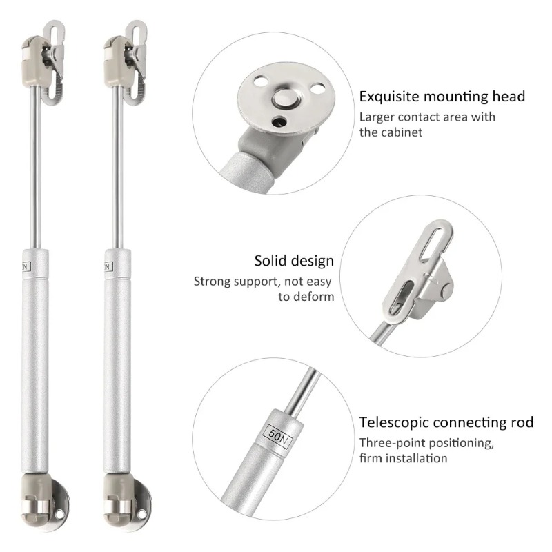 Furniture Hardware Replacement Parts - 2Pcs 20/60/100N/150N Furniture Hinge Kitchen Cabinet
