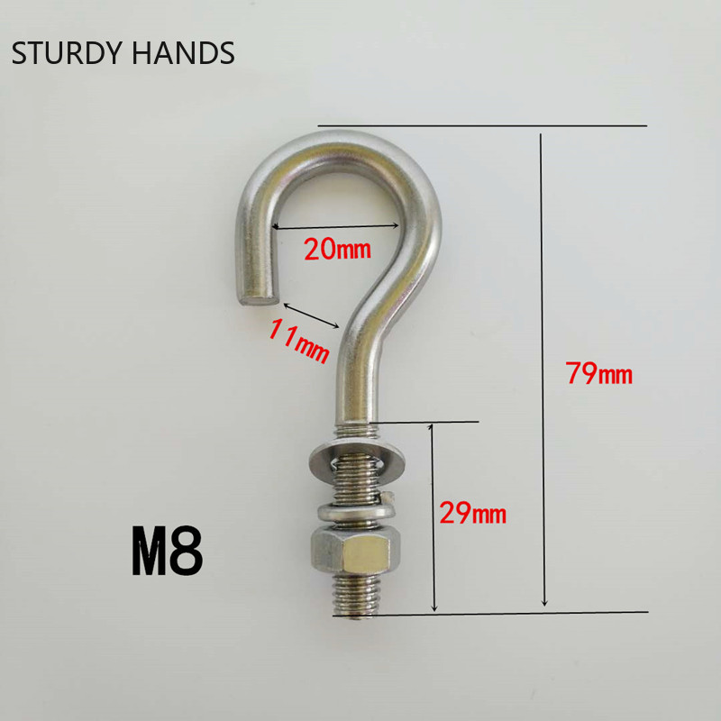 2pcs Stainless Steel Hanging H - Furniture And Hardware Supplies recension och pris