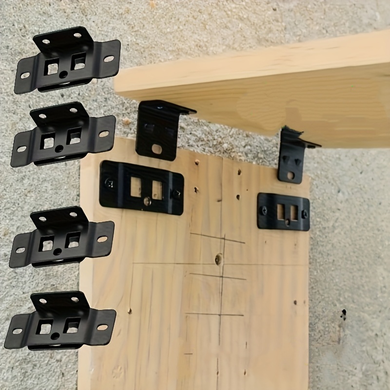 4sets Small Sturdy Durable Two - Furniture Hardware Connectors recension och pris