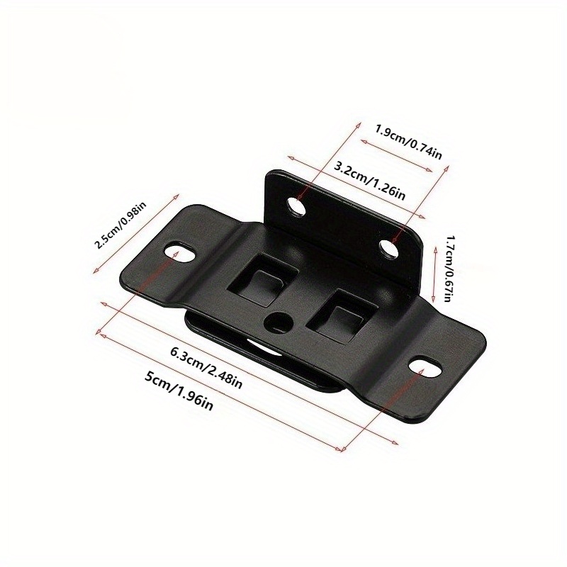 4sets Small Sturdy Durable Two - Furniture Hardware Connectors recension och pris