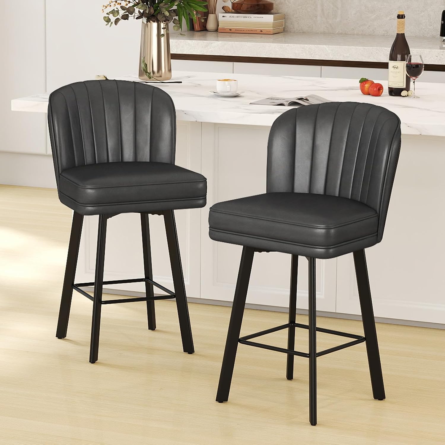 Modern Swivel Counter Height B - Furniture Leg Set recension och pris