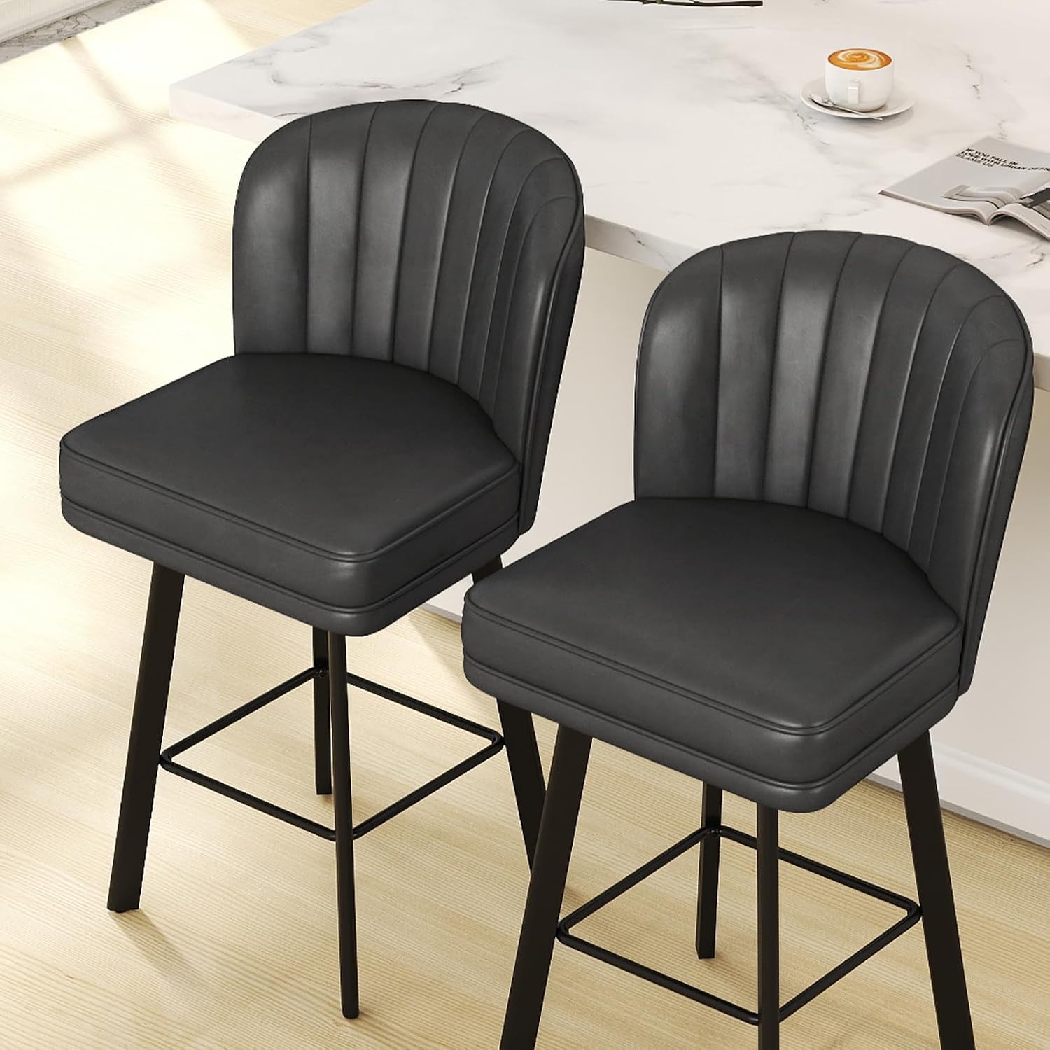 Modern Swivel Counter Height B - Furniture Leg Set recension och pris