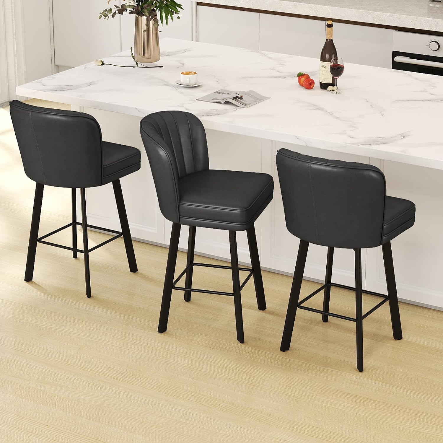 Modern Swivel Counter Height B - Furniture Leg Set recension och pris