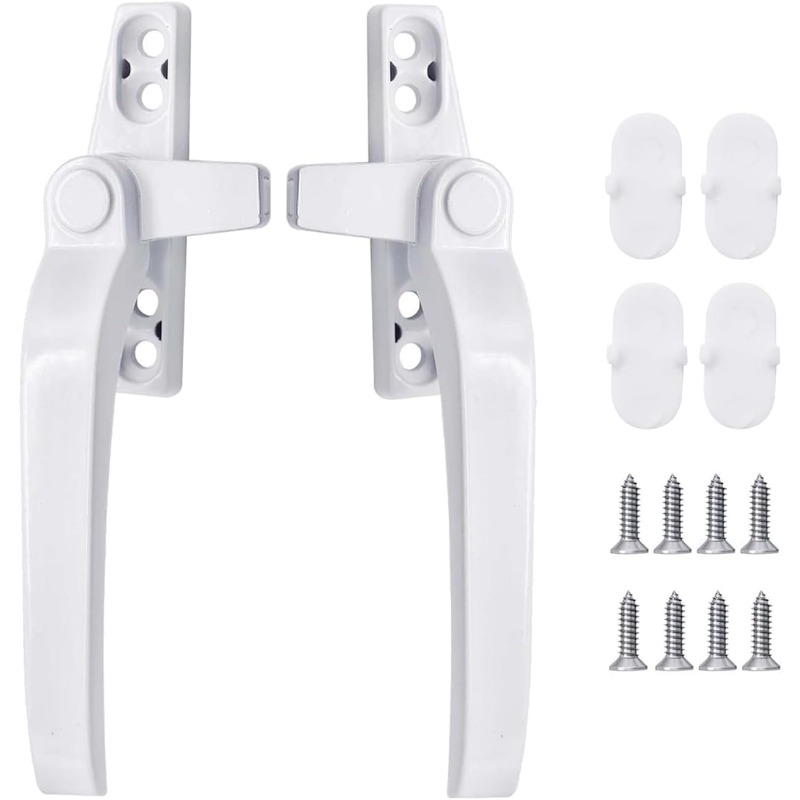Glass Window Lock Handle 2Pcs  - Furniture Hardware Supply recension och pris