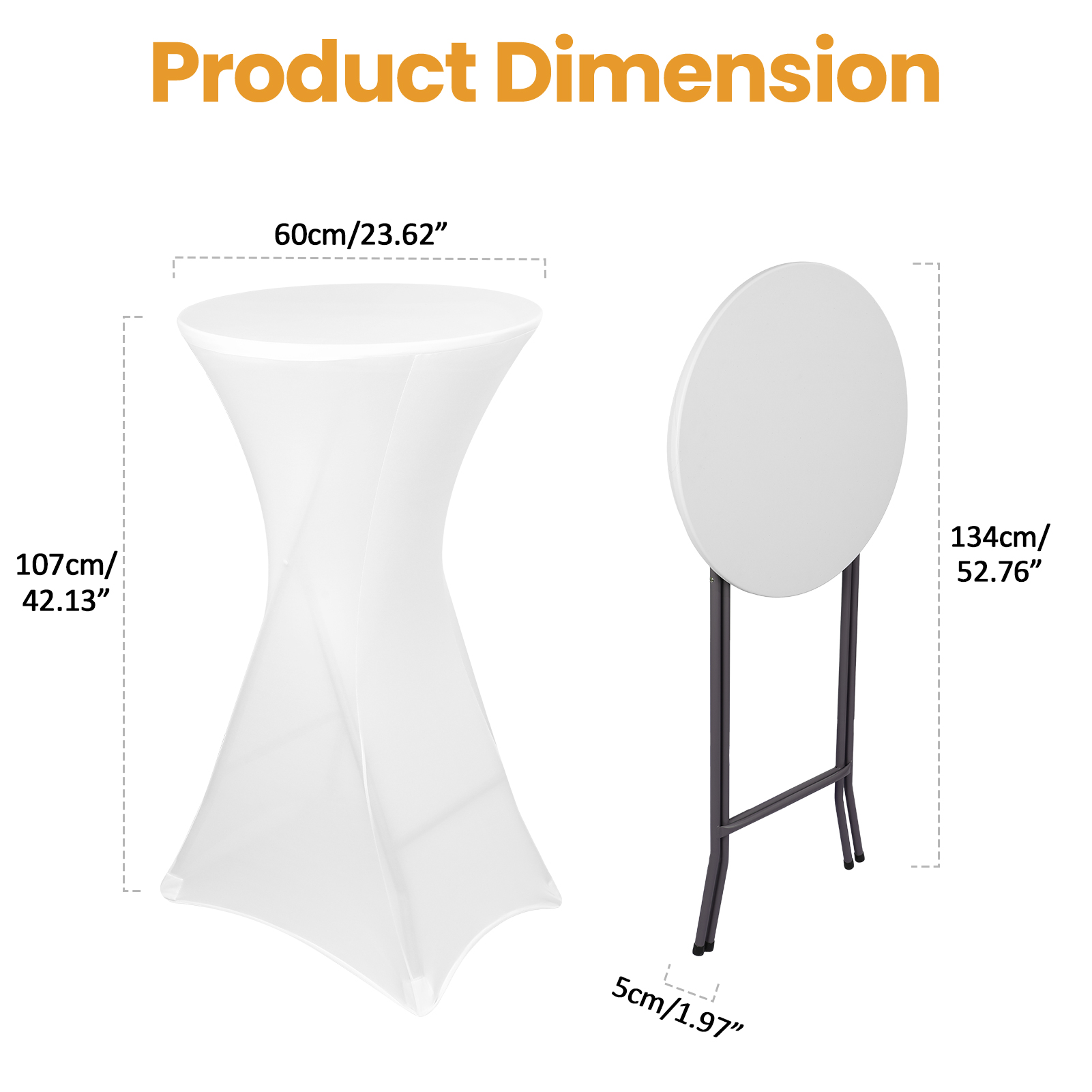 2 Set 24 Inch Outdoor High Top - Furniture Leg Set recension och pris