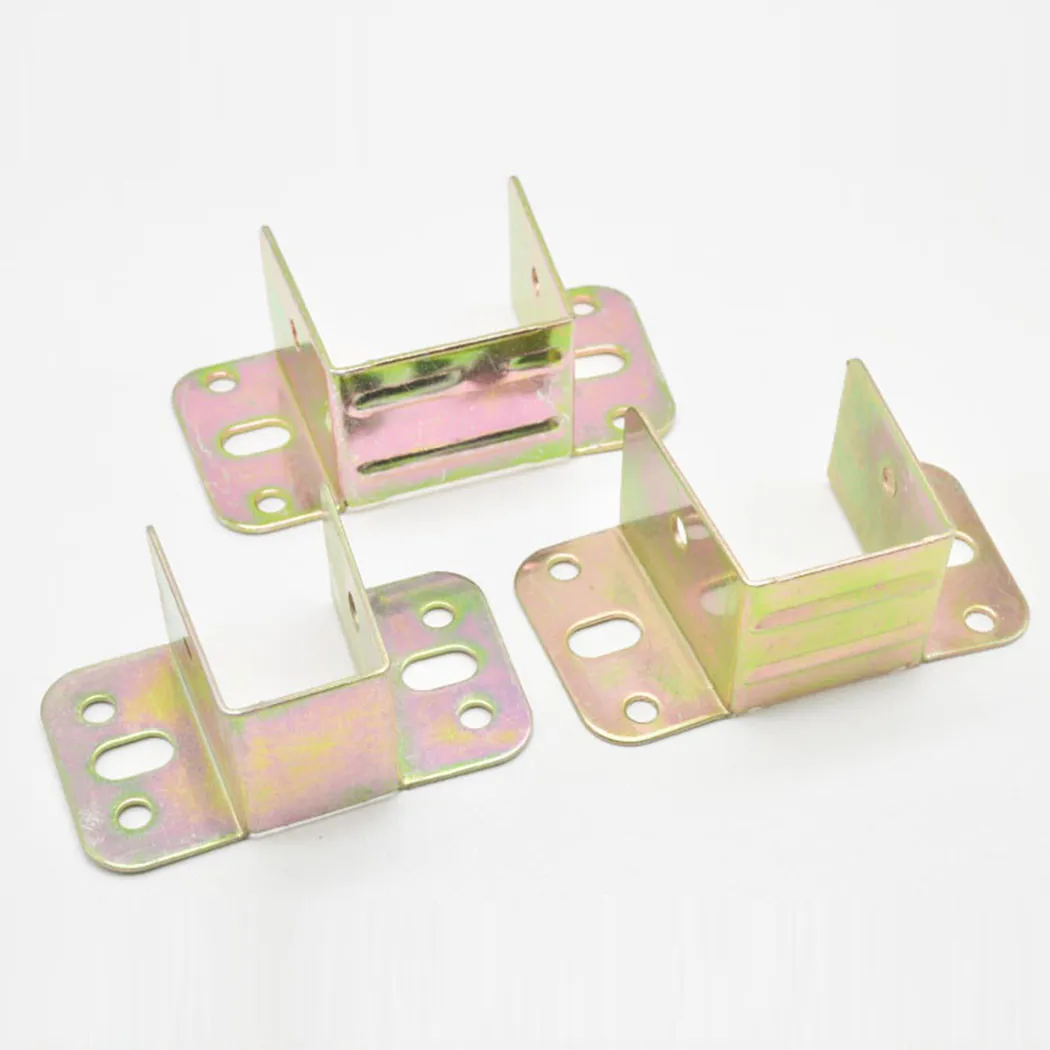 2pcs U Shaped Metal Bed Bracke - Furniture Hardware Supply recension och pris