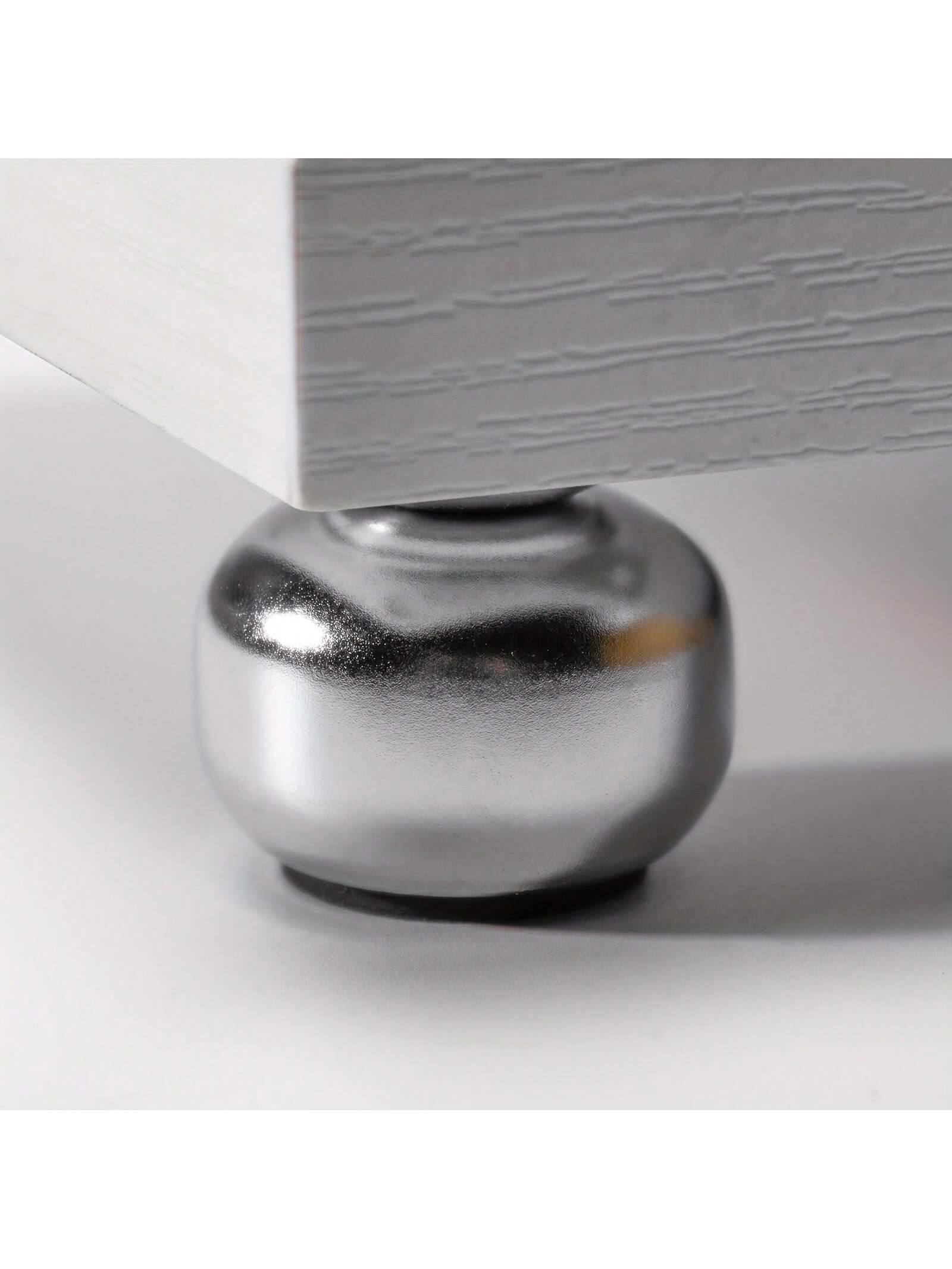 [4 Pieces of Metal Furniture L - Furniture Leg Set recension och pris