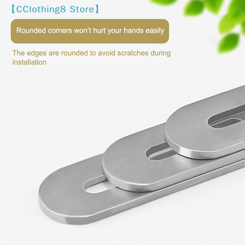 Stainless Steel Flat Corner Br - Furniture Hardware Connectors recension och pris