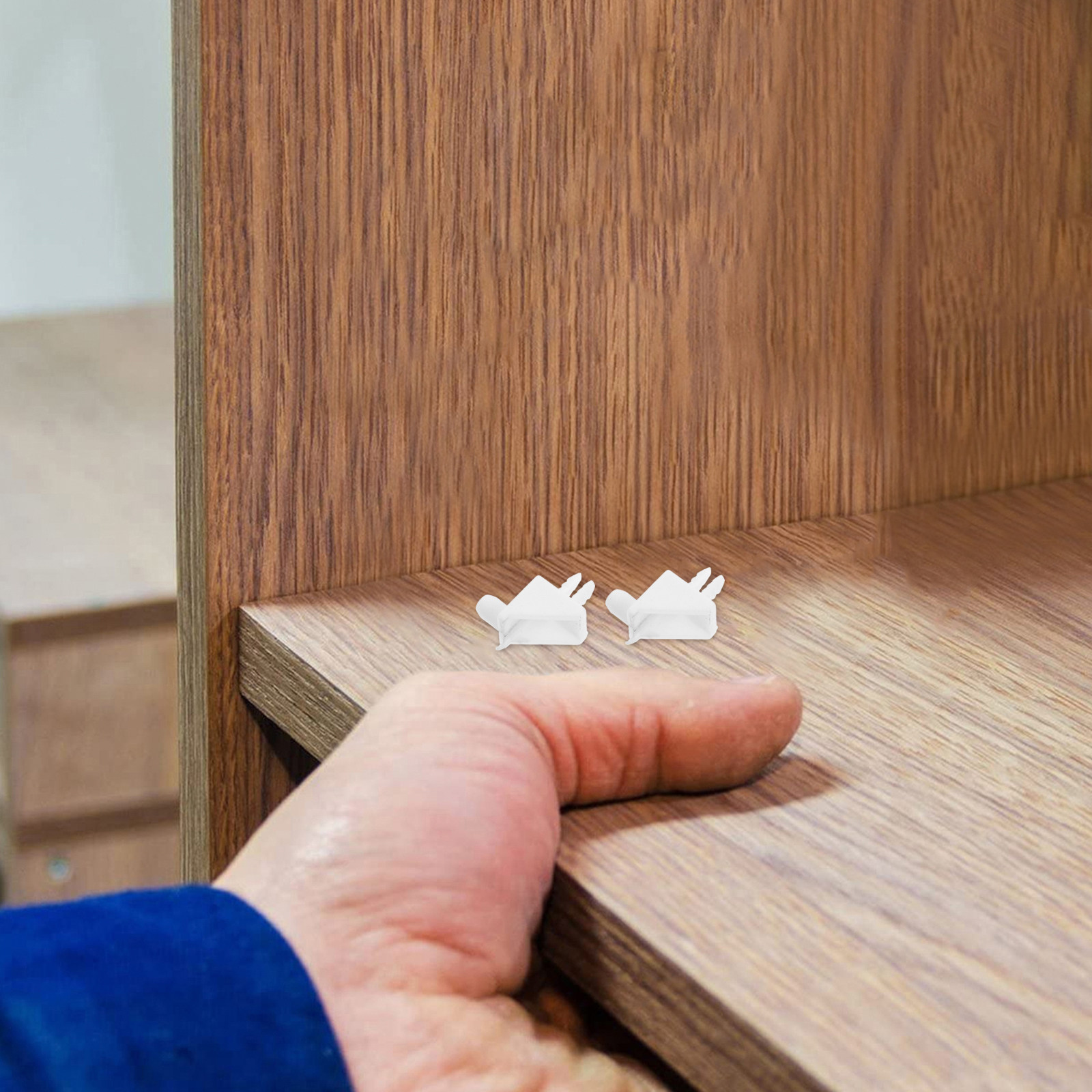 30Pcs Sturdy Right Angle Corne - Shelf Peg Support recension och pris