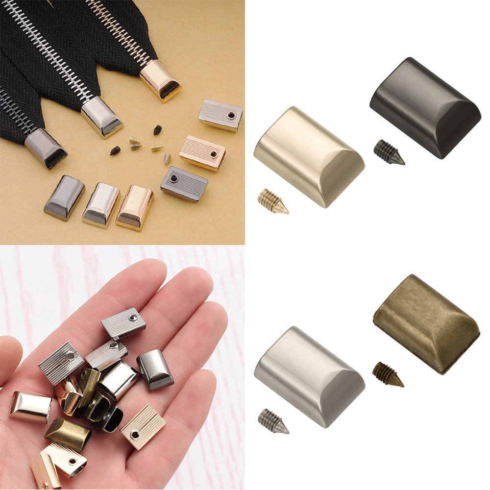 10pcs Metal Zipper Stopper Zip - Furniture Hardware Connectors recension och pris