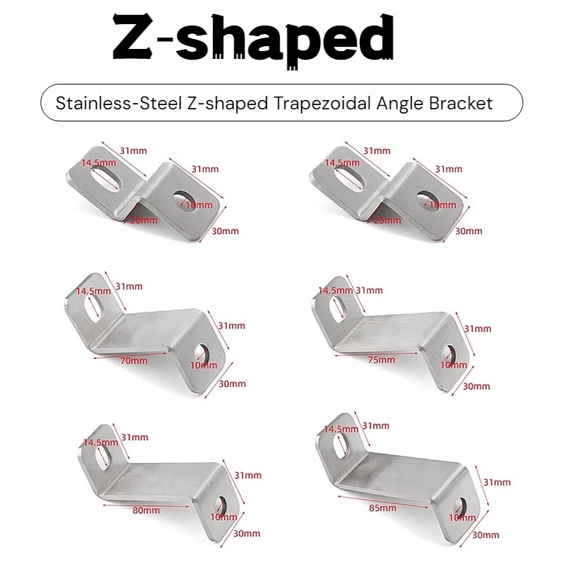 3mm Thick Stainless‑Steel Z‑Sh - Z. A. Furniture recension och pris