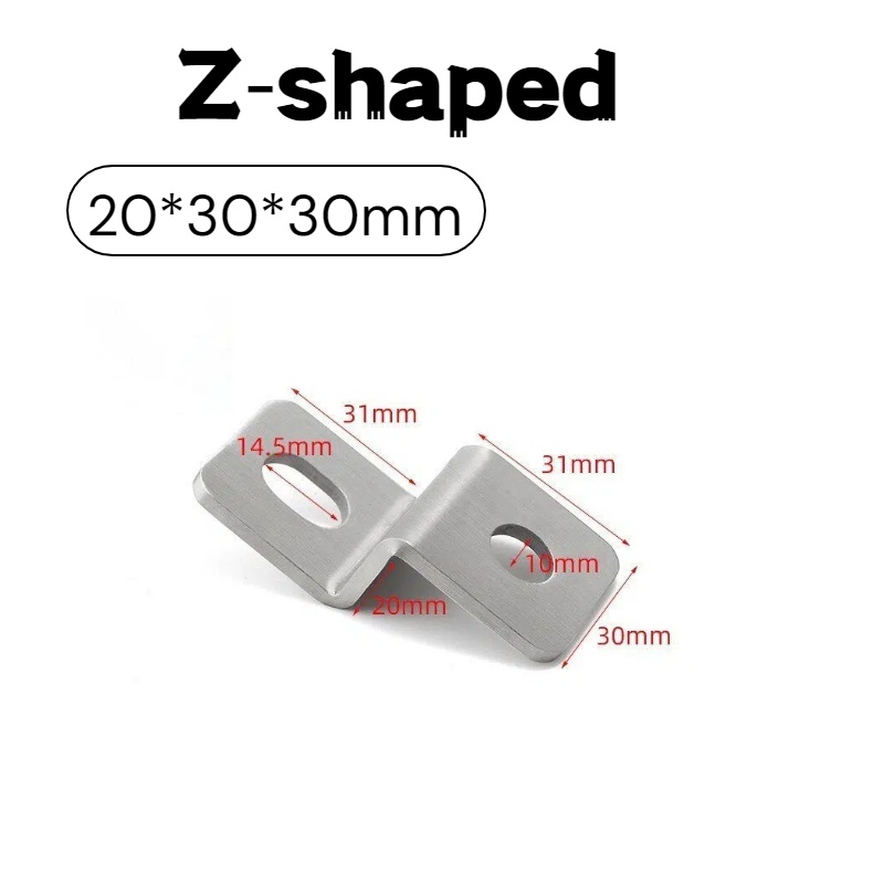 3mm Thick Stainless‑Steel Z‑Sh - Z. A. Furniture recension och pris
