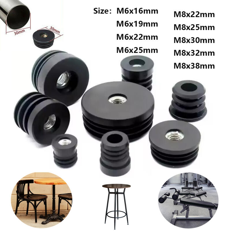4/8/12PCS Round Nut Hole Plug  - Furniture Hardware Connectors recension och pris