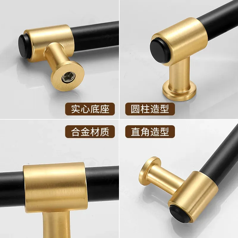 Modern Simple Nordic Black Gol - Furniture Hardware Wholesale recension och pris