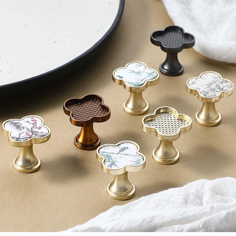 Cabinet Knobs Chinese Painting - Furniture And Hardware Supplies recension och pris