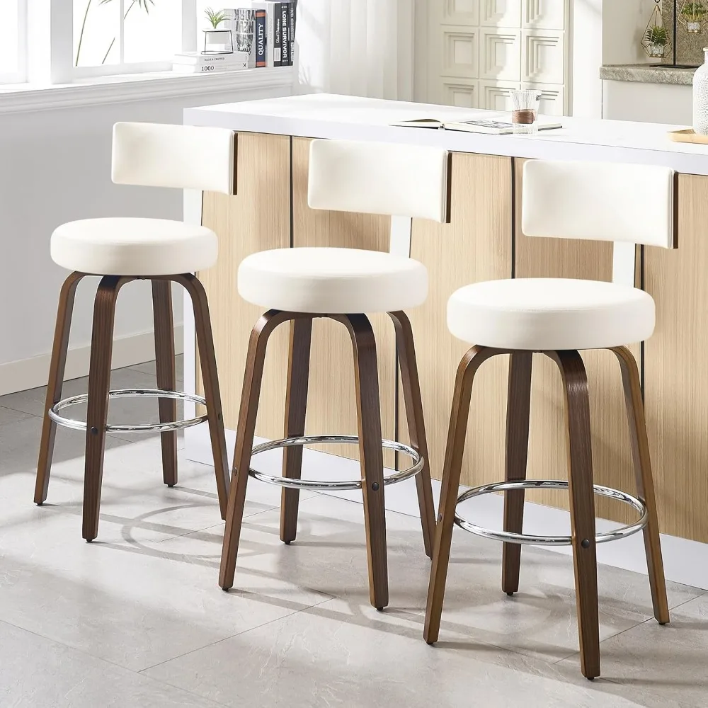 Bar Height Bar Stools Set of 3 - Furniture Leg Set recension och pris