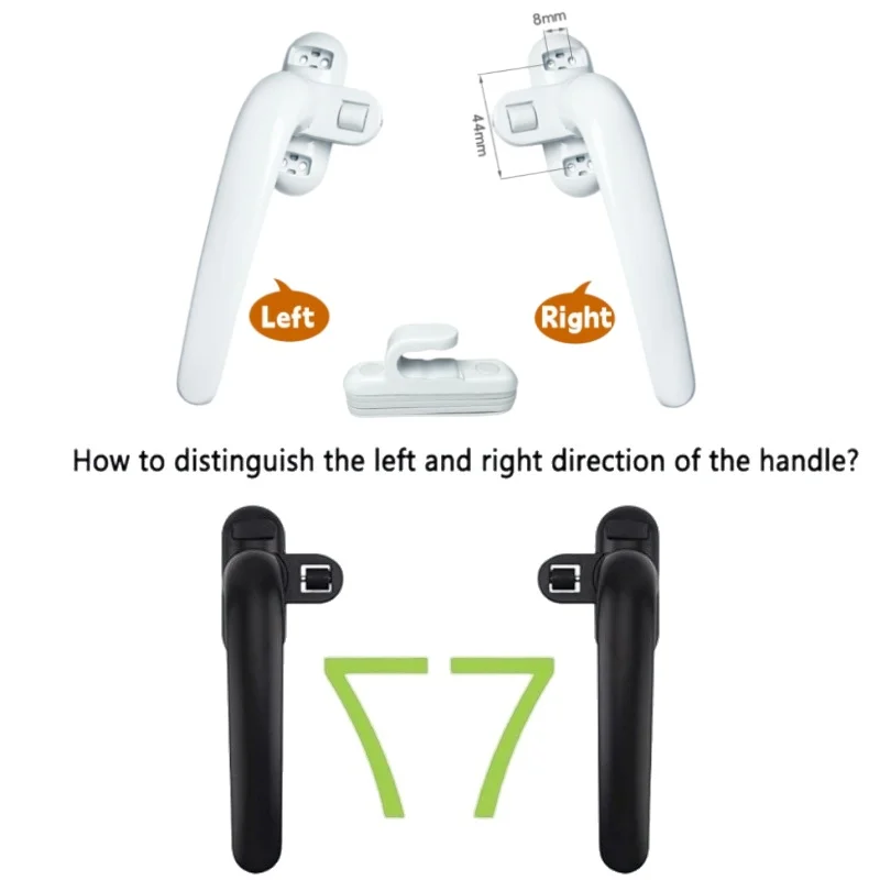 Universal Casement Window Hand - Furniture Hardware Supply recension och pris