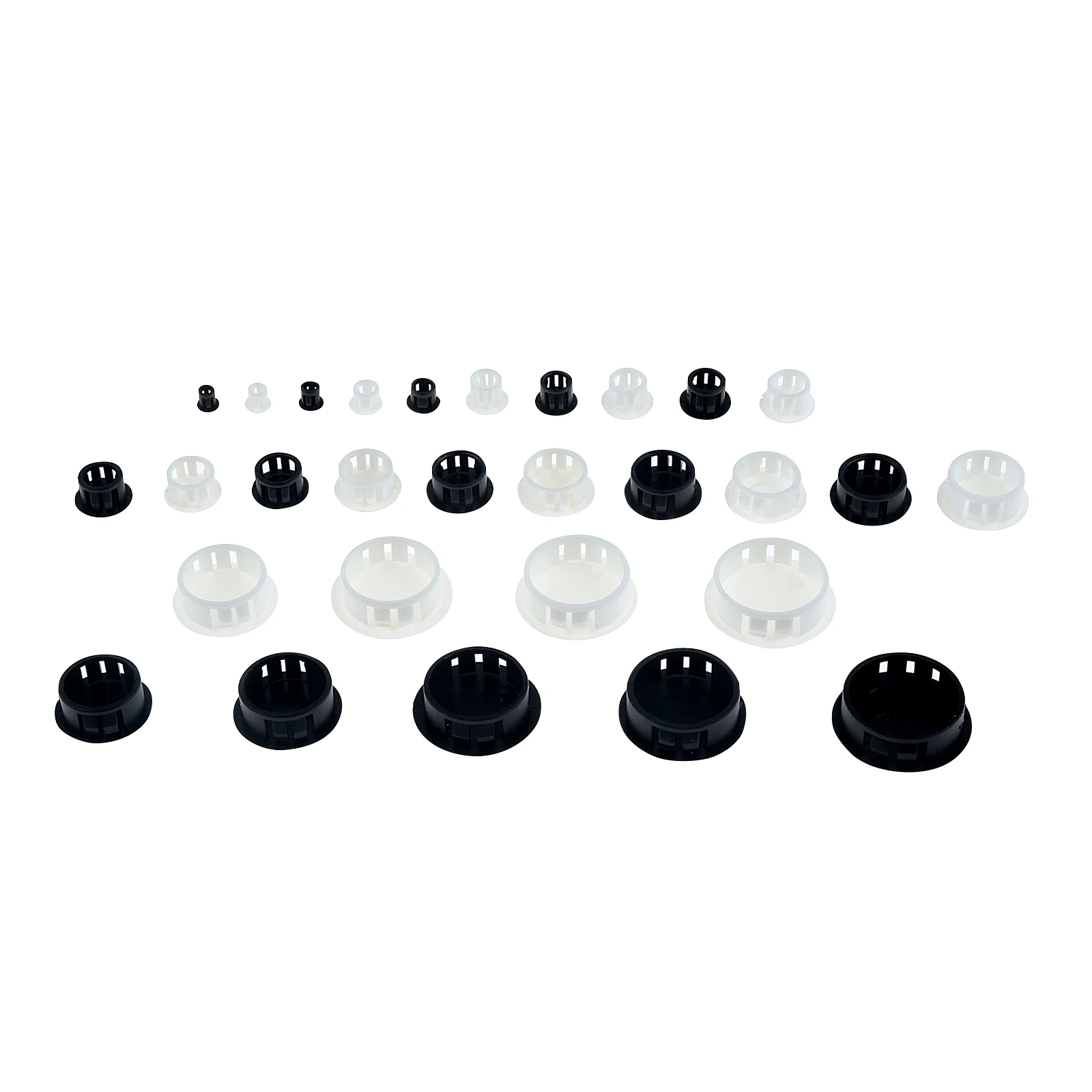 50Pcs Black/White Round Plasti - Furniture Hardware Connectors recension och pris