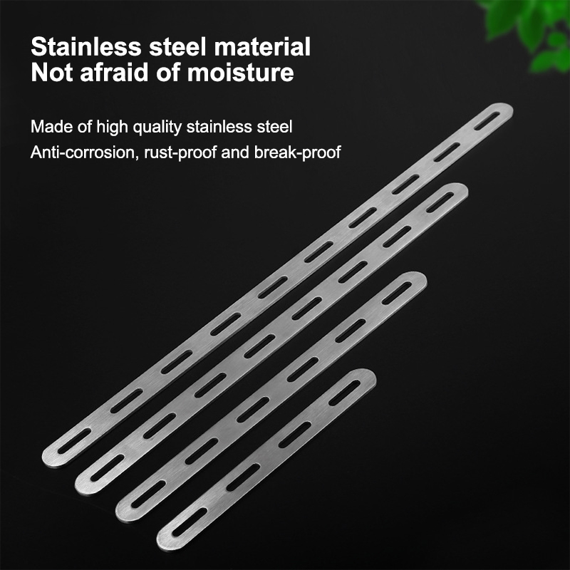 Stainless Steel Flat Corner Br - Furniture Hardware Connectors recension och pris