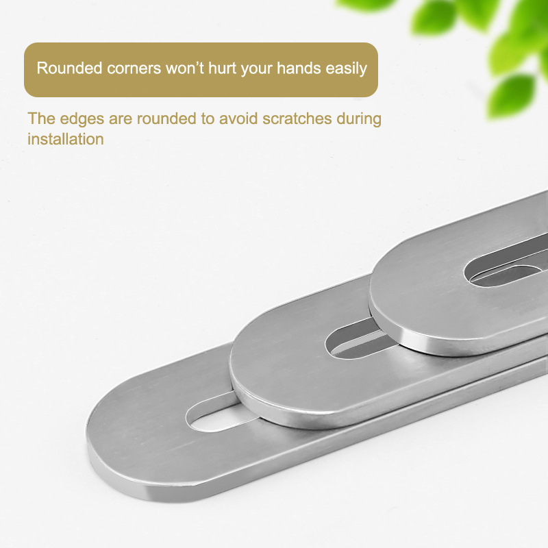 Stainless Steel Flat Corner Br - Furniture Hardware Connectors recension och pris