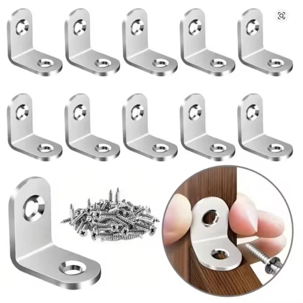 10pcs Stainless Steel Right An - Furniture Hardware Connectors recension och pris