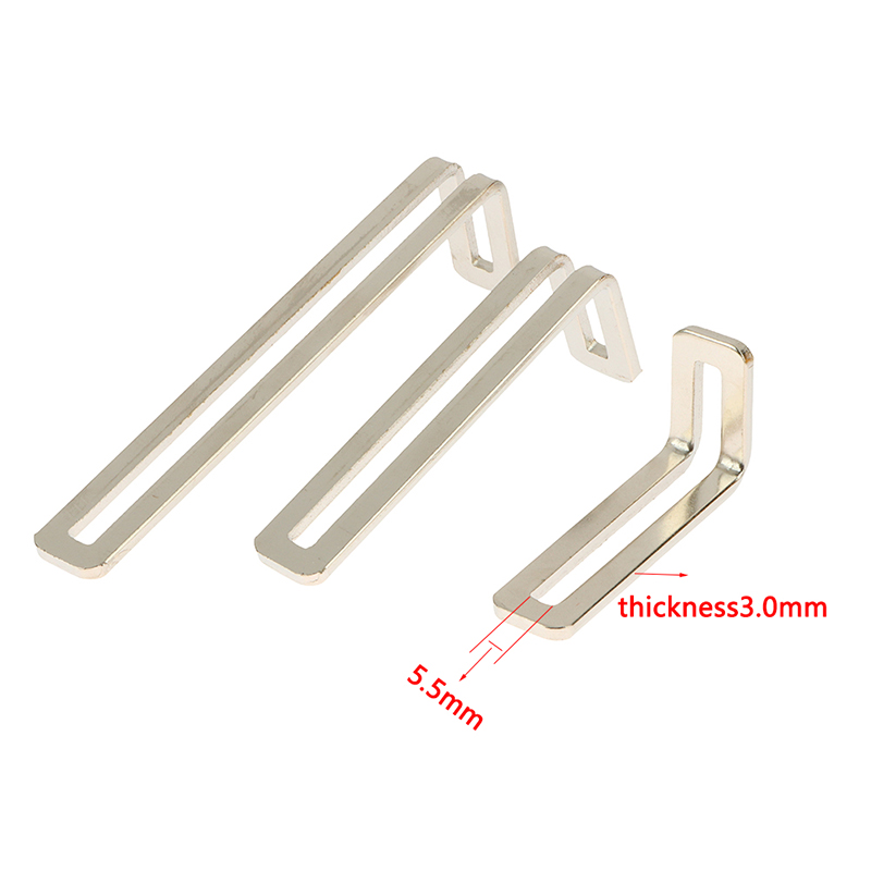 1pc Nickel-plated Corner Brack - Furniture Hardware Connectors recension och pris