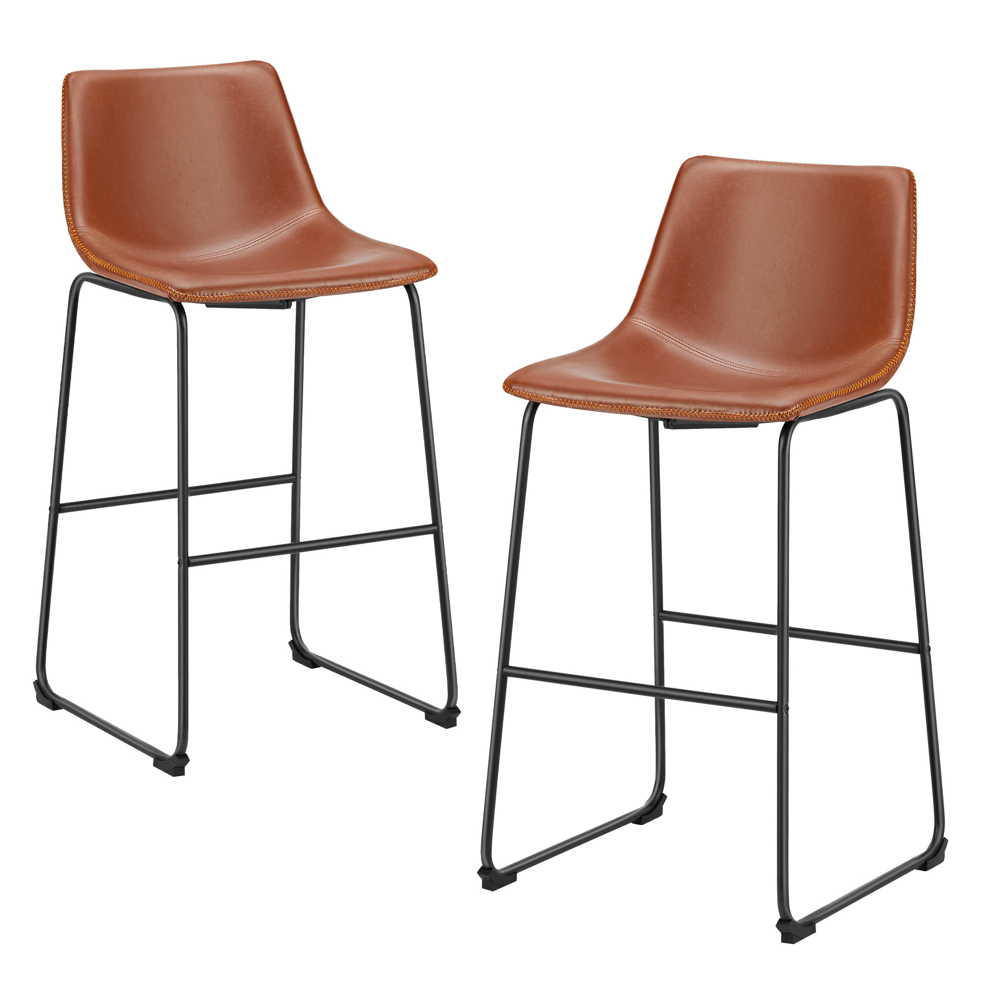 JHK Modern Counter Height Bar  - Furniture Leg Set recension och pris