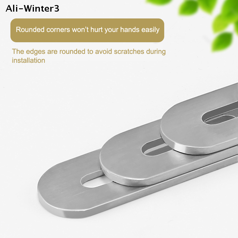 Stainless Steel Flat Corner Br - Furniture Hardware Connectors recension och pris